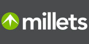 Millets for outdoor clothing, footwear & equipment.